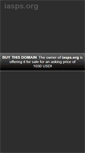 Mobile Screenshot of iasps.org